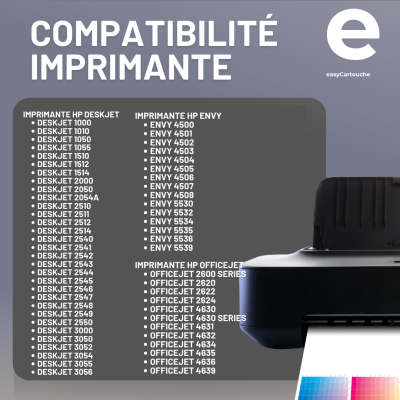 Cartouche compatible HP 301 XL couleur